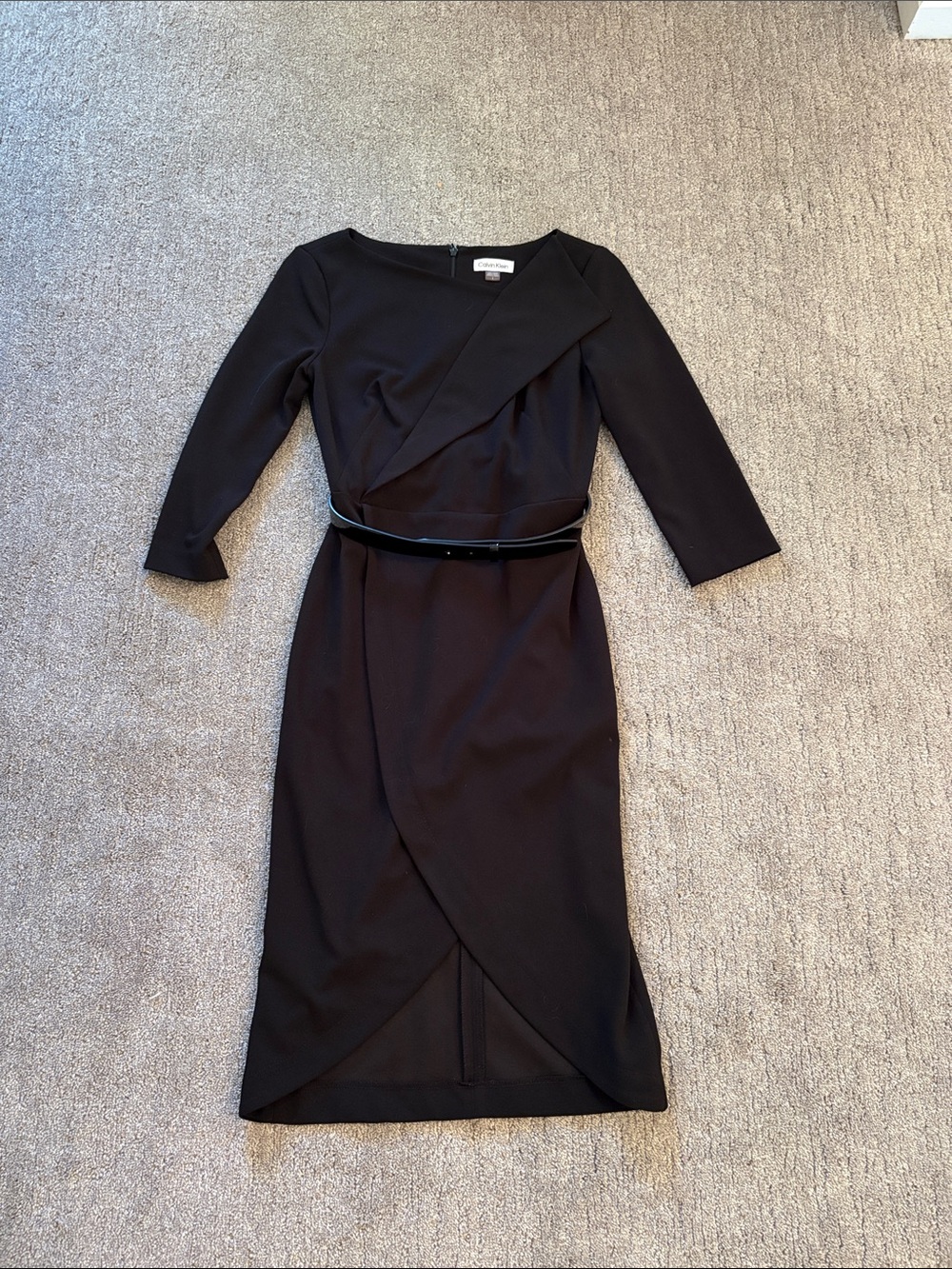 Calvin Klein wrap dress